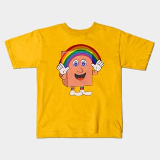 Rainbow Book Kids T-Shirt